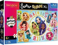 Пазл XL SHAPE "Красочная Радуга, Rainbow High" 160 элементов