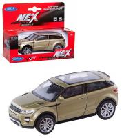 Welly Машинка Range Rover Evoque металл 43649W-Gm золотистый металлик