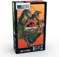 Настольная игра Unmatched. Jurassic Park. InGen vs Raptors русс. правила арт.GG363