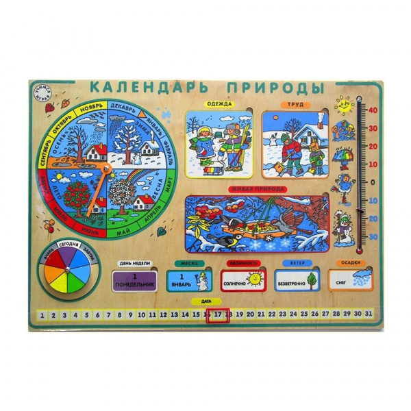 Стенд Календарь природы